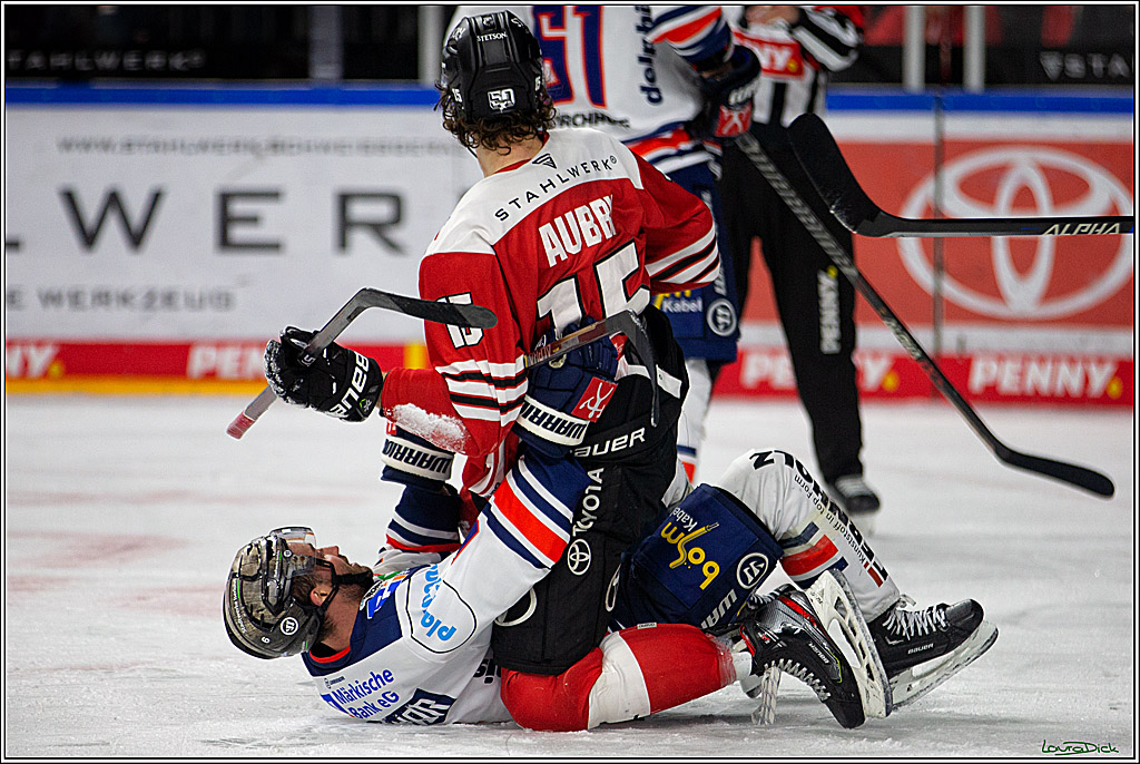 PENNY DEL; Koelner Haie- Iserlohn Roosters; Koeln, 24.01.2023